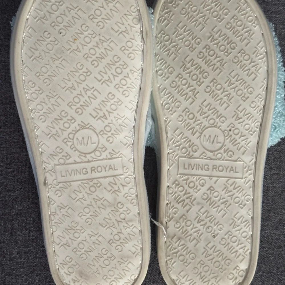 Blue Shell Slippers - Picture 2 of 2